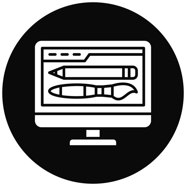 Diseño de imagen vectorial de icono Se puede utilizar para el arranque