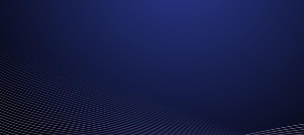 Diseño de imágenes vectoriales de banderas de fondo de línea abstracta azul
