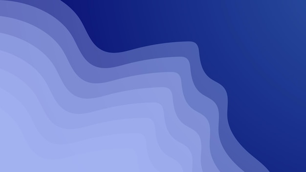 Diseño de imágenes vectoriales de fondo cortadas en papel azul para telón de fondo o presentación