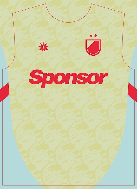 Diseño de impresión de sublimación del jersey de fútbol con textura de patrón carmesí acuñado