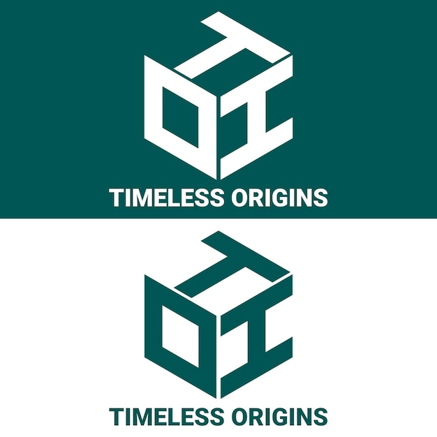 Diseño increíble del logotipo de la cuadrícula