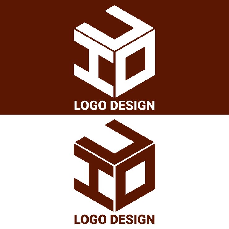 Vector diseño increíble del logotipo de la cuadrícula