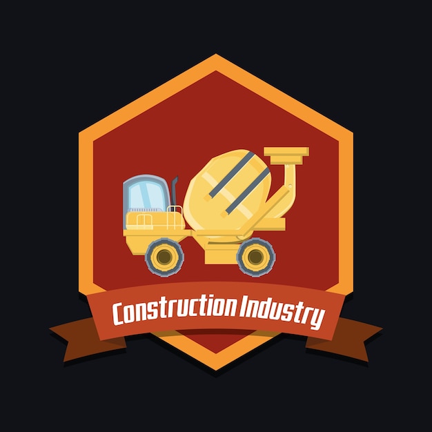 Vector diseño de industria de la construcción