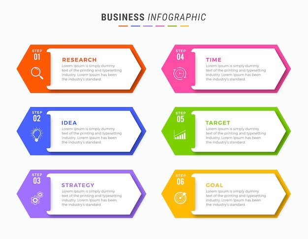 Diseño de infografía empresarial