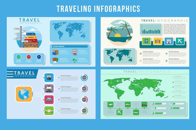 Diseño de infografía itinerante