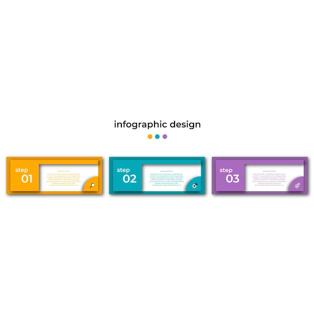 diseño infografía plantilla negocio vector