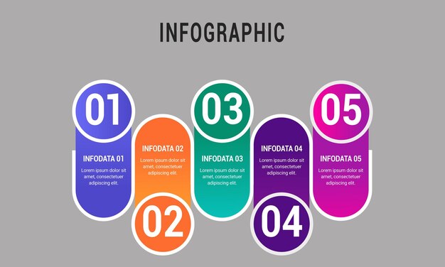 Diseño infográfico diseño de infografías de negocios plantilla de infografía