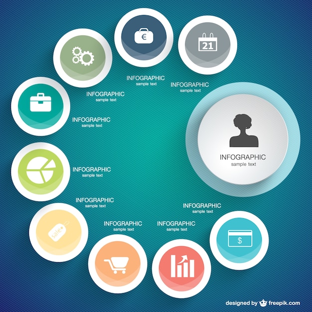 Diseño infográfico libre