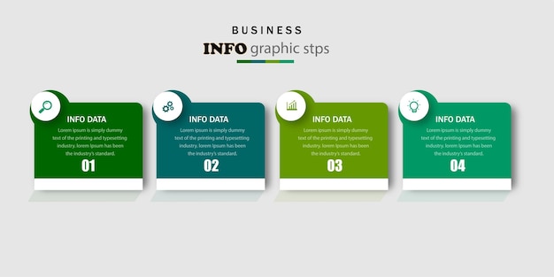 Diseño infográfico negocio