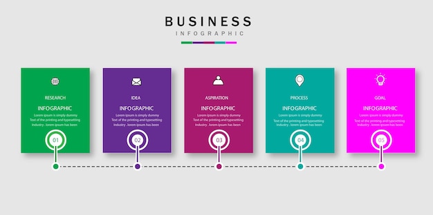 Diseño infográfico negocio