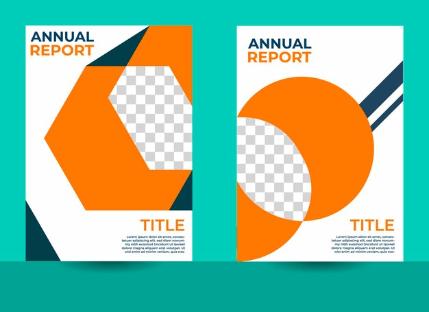 diseño de informe anual abstracto, diseño de portada, diseño de portada de perfil de empresa