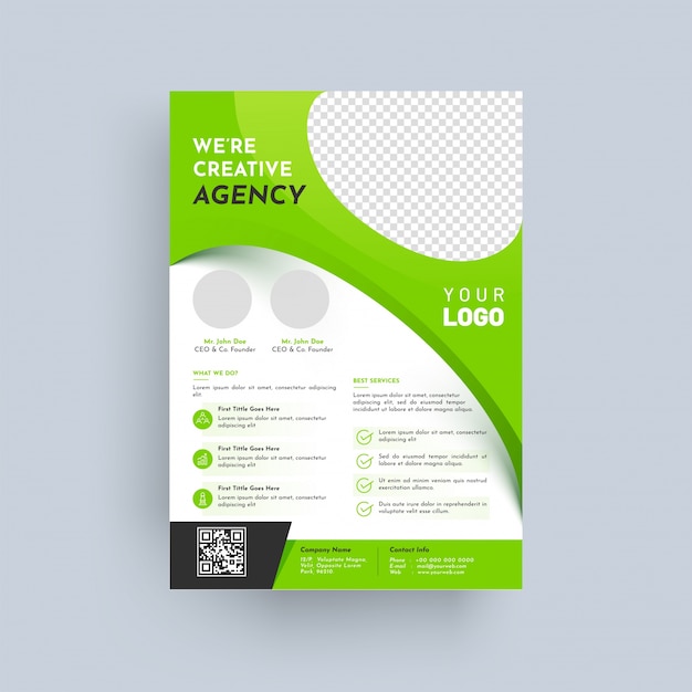 Diseño de informe anual, portada, folletos de plantilla de vector, folletos, presentaciones o folleto