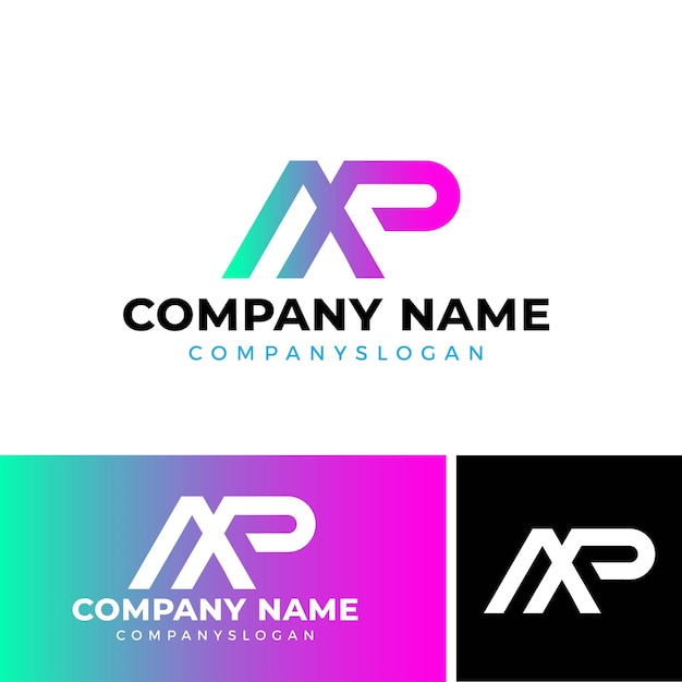Diseño inicial del logotipo de AP