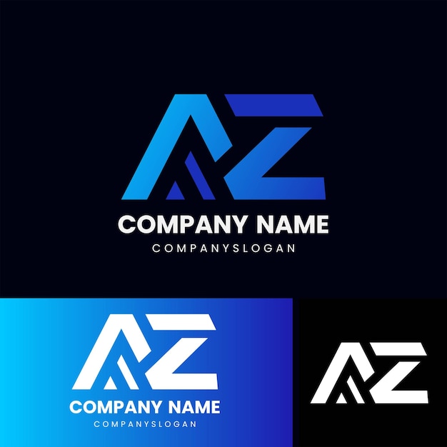 Diseño inicial del logotipo de AZ