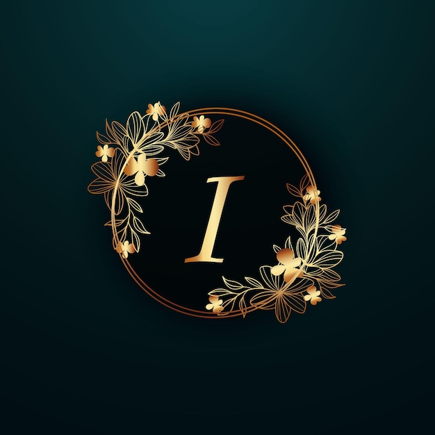 diseño inicial de logotipo creativo con plantilla vectorial de negocios moderna logotipo aislado creativo