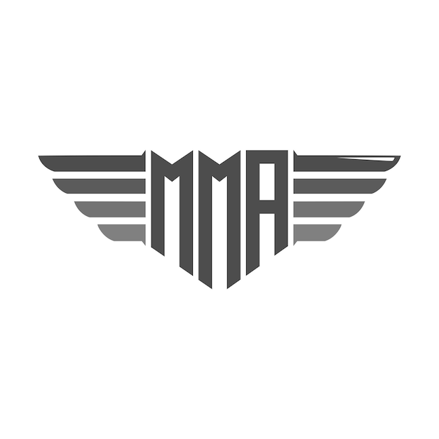 Diseño inicial del logotipo de mma