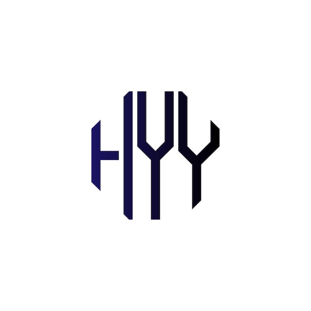 Diseño inicial de logotipo de monograma de espacio negativo minimalista moderno y atemporal