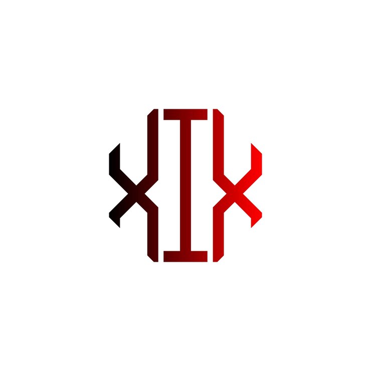 Vector diseño inicial de logotipo de monograma de espacio negativo minimalista moderno y atemporal