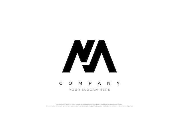 Diseño inicial del logotipo NM o del logotipo M