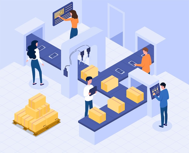 Diseño innovador de productos de la industria inteligente contemporánea, entrega automatizada de la línea de producción y