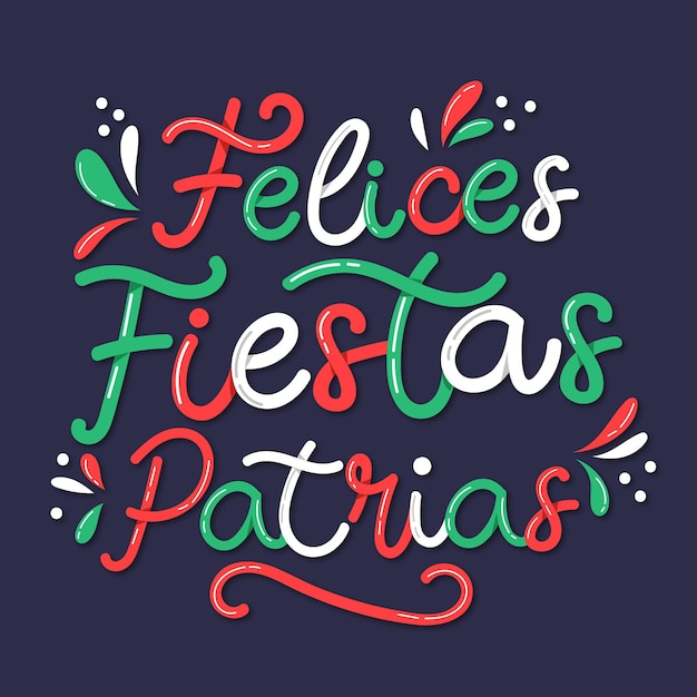 Diseño de insignias del día de la independencia de México