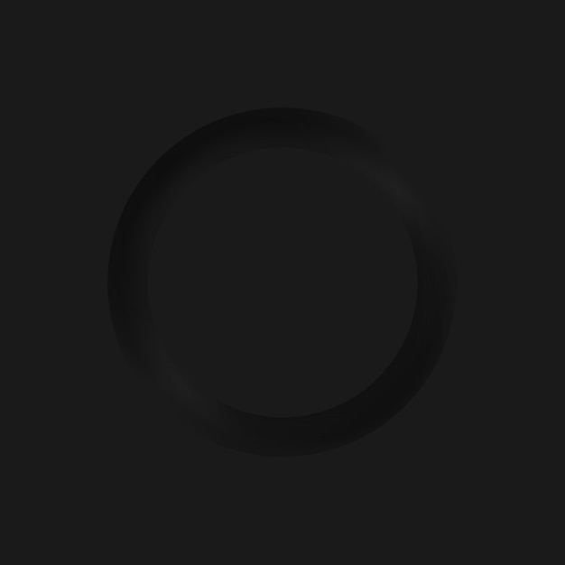 Diseño de interfaz de usuario suave de neumorfismo negro para diseño web, interfaz de usuario de aplicación y más, botón en blanco, Vector.