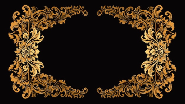 Diseño de invitación de boda de estilo retro clásico grabado vectorial, color editable