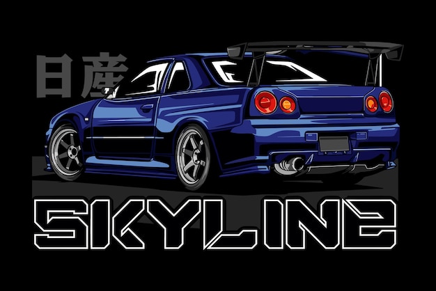 diseño japonés de automóviles de alto rendimiento