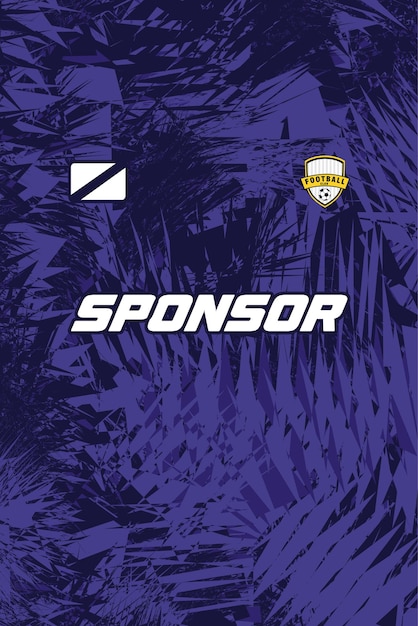 diseño de jersey abstracto listo para imprimir y puede ser personalizado con la mejor calidad