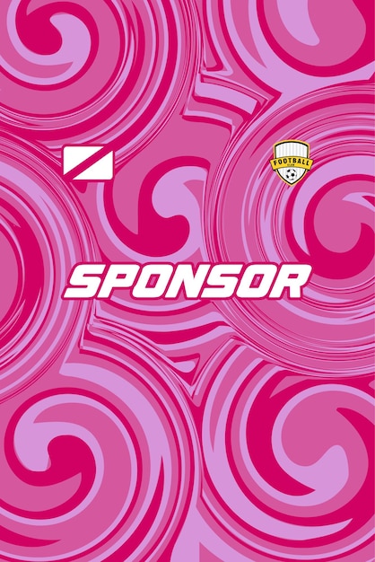 diseño de jersey abstracto listo para imprimir y puede ser personalizado con la mejor calidad