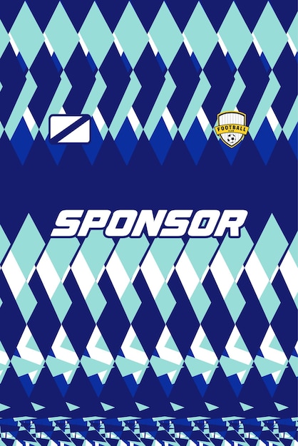 diseño de jersey abstracto listo para imprimir y puede ser personalizado con la mejor calidad