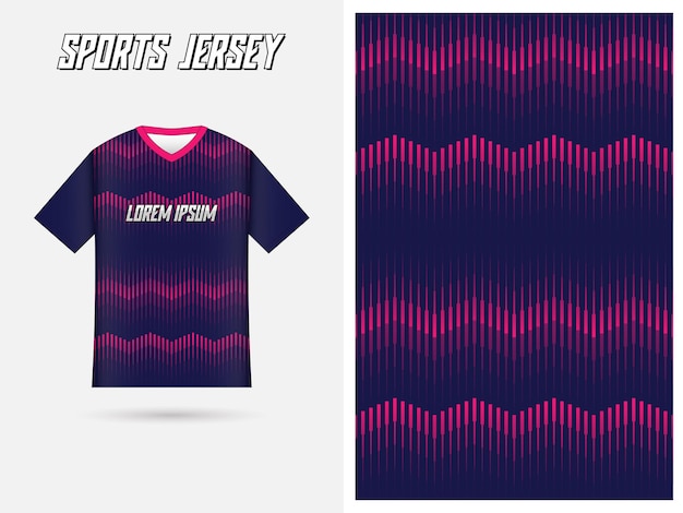 diseño de jersey de fondo de línea abstracta