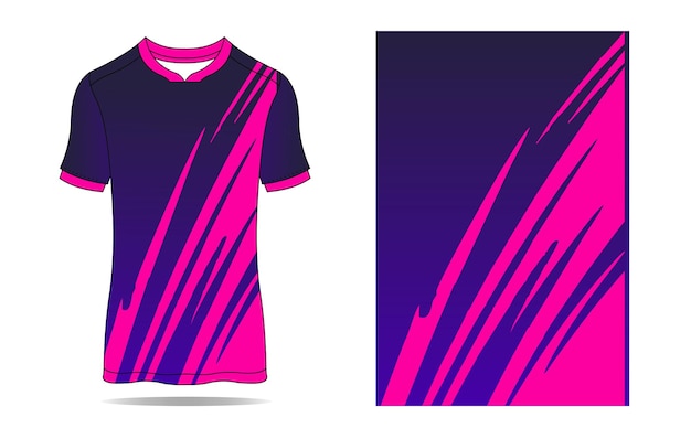 Diseño de jersey sublimación camiseta patrón geométrico premium increíble colección vectorial para fútbol