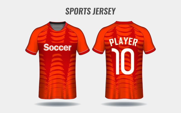 Diseño de jersey de sublimación plantilla moderna abstracta