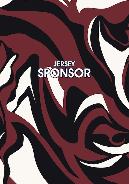 Diseño de jerseys de textura deportiva abstracta