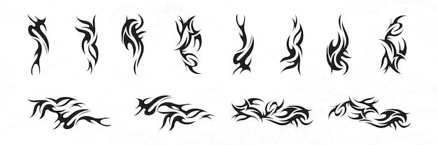 Diseño de juegos de tatuajes contemporáneos