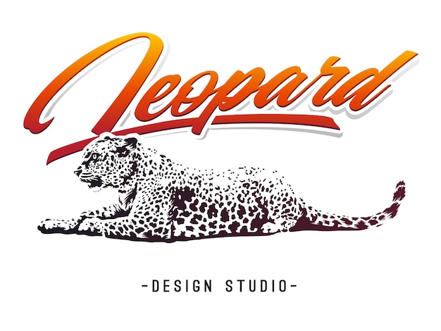 Diseño de leopardo