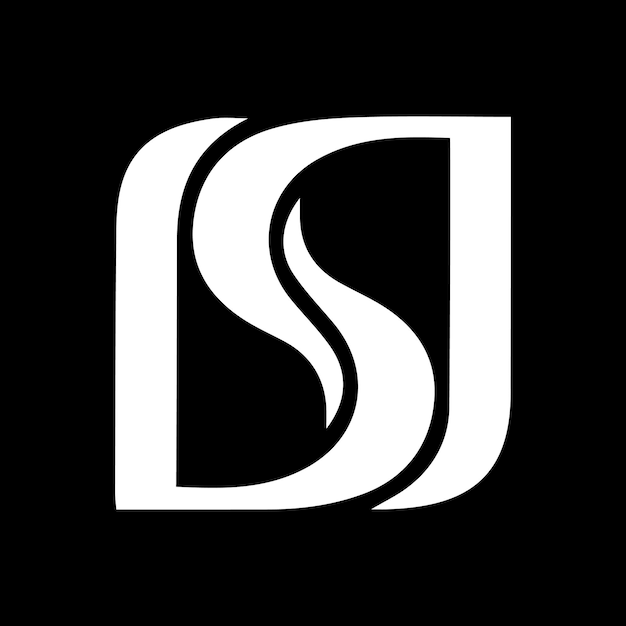 diseño de la letra inicial del logotipo de la empresa