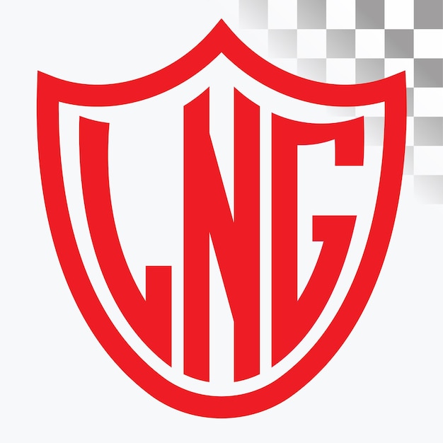 Diseño de la letra del logotipo de GNL