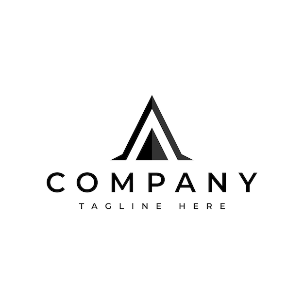 Diseño de una letra moderna y un logotipo