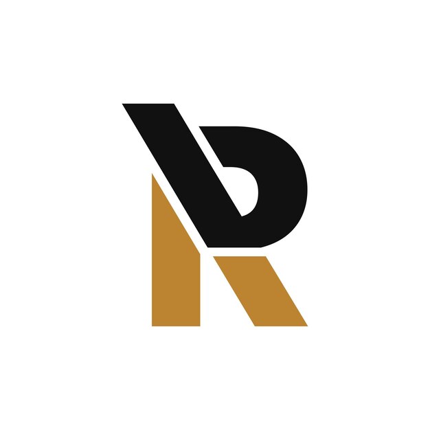 Diseño de la letra R del logotipo Creative Initial Letter R Diseño del logotipo