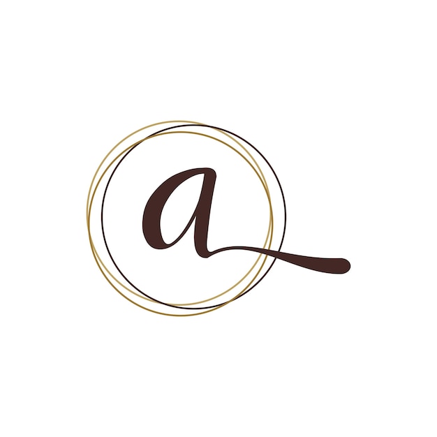 diseño de letra vectorial a