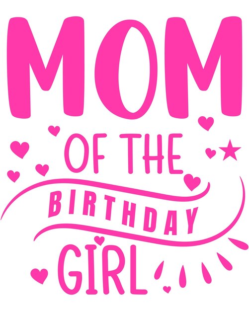 Diseño de letras de citas del día de la madre.