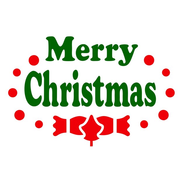 Diseño de letras Feliz Navidad