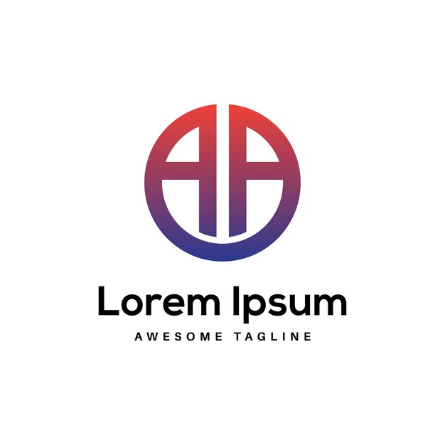 Diseño de letras del logotipo de AR Icono gratuito