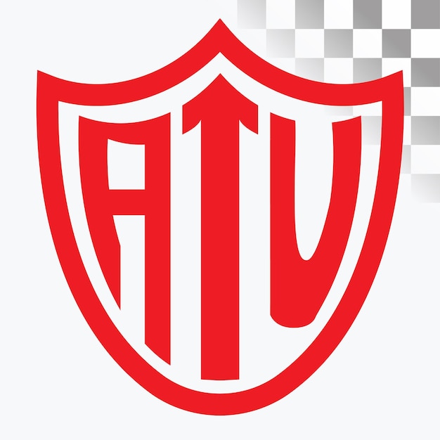 Diseño de las letras del logotipo de la ATU