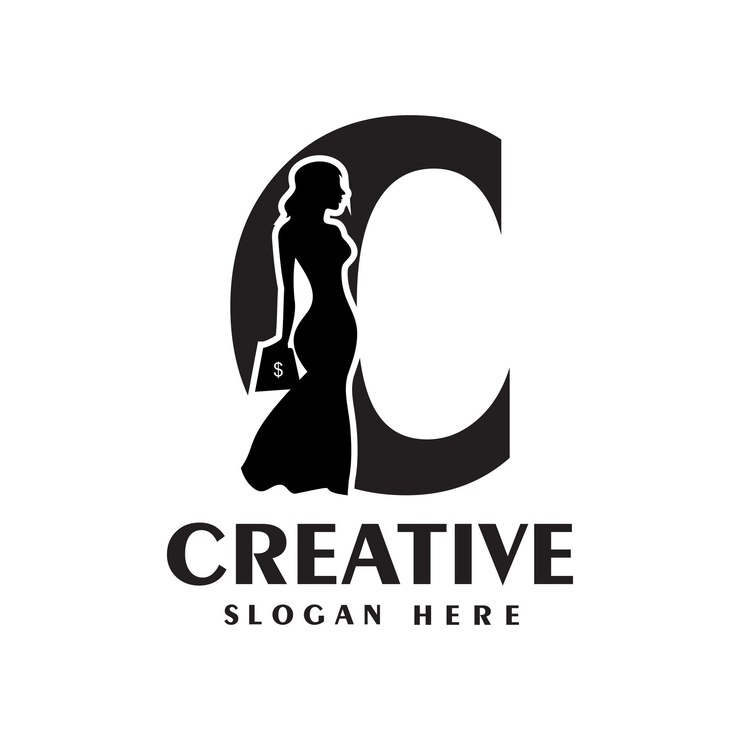 Vector diseño de letras del logotipo concepto simple premium vector