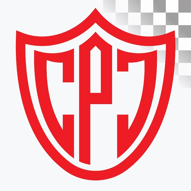 Diseño de las letras del logotipo de CPJ