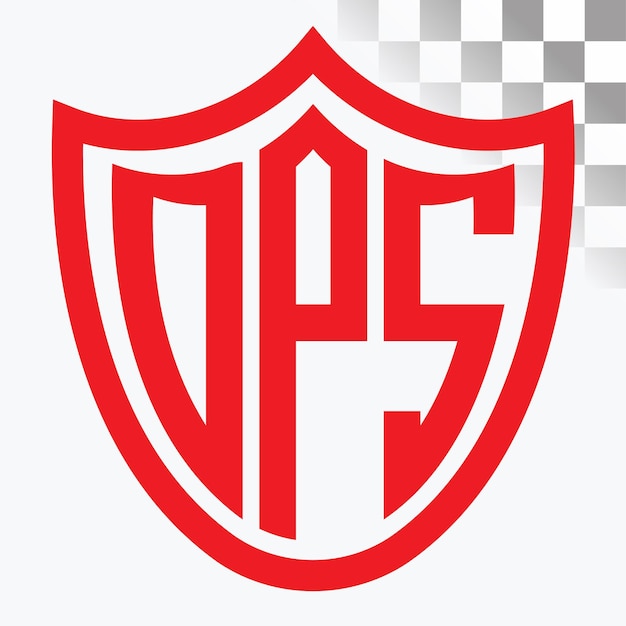 Diseño de las letras del logotipo de DPS