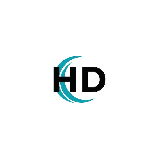 Diseño de letras de logotipo en HD plantilla vectorial de logotipo de monograma de negocios y bienes raíces en HD